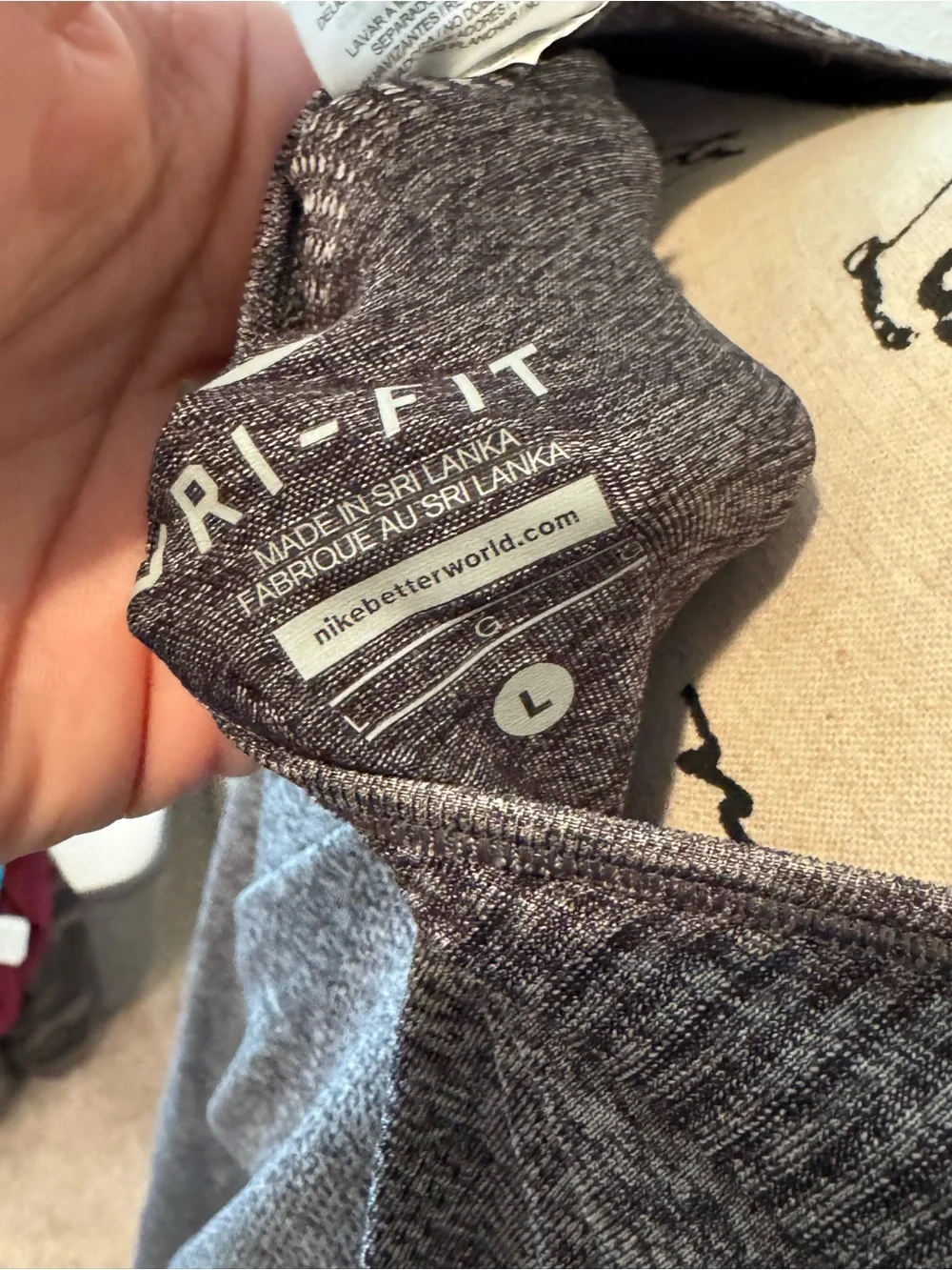Nike moisture breathable look